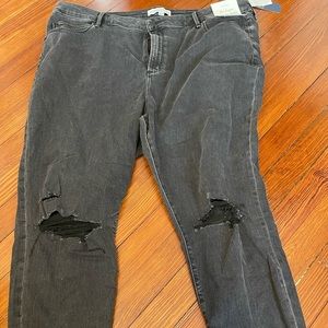 Abercrombie super skinny ankle high rise size 37short (24S)